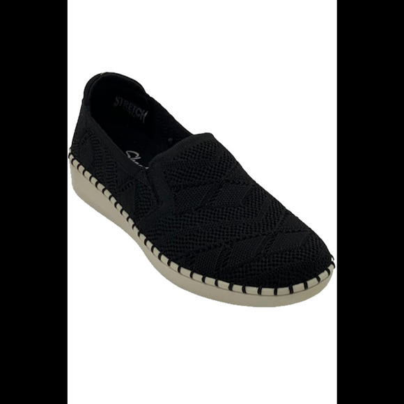 Skechers Vegan Washable Crochet Slip-Ons Sepulveda 2.0 Black - Medium - Picture 1 of 3